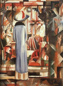 Large Bright Shop — August Macke