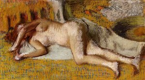 After The Bath — Edgar Degas
