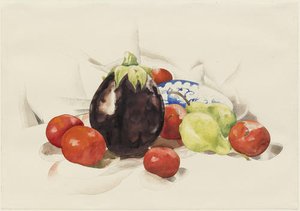 Eggplant And Tomatoes — Charles Demuth