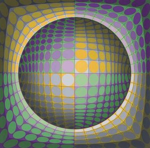 Dirac — Victor Vasarely