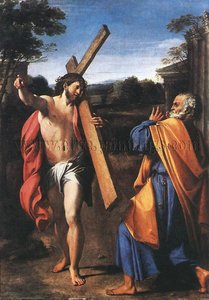 Domine Quo Vadis — Annibale Carracci