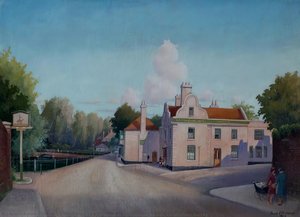 'the Greyhound' From Pound Street, Carshalton, Surrey — Frank R Dickinson