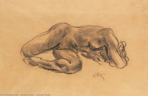 Female Nude — Georg Kolbe, Expressionism
