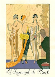 Le Jugement De Paris — Georges Barbier