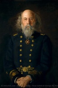 Rear Admiral George W. Melville — Thomas Eakins