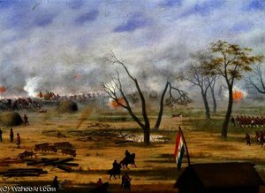 Paraguayan army encampment