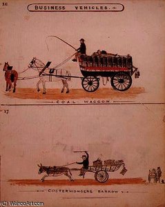 The Coal Wagon and the Costermonger's Barrow
