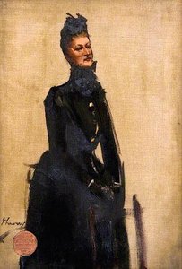 Miss Bain (sketch) — Sir John Lavery