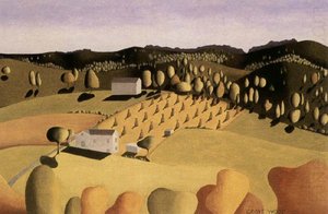 Some Of Corn — Grant Wood