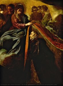 The Virgin Appearing To St Ildephonsus And Giving Him A Robe — Diego Velázquez