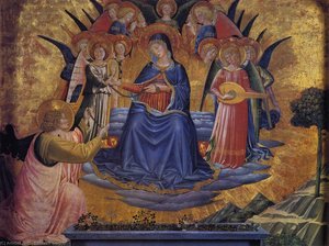 Madonna Della Cintola (detail) — Benozzo Gozzoli