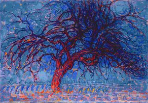 Avond (Evening): The Red Tree