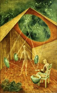 Creating Astral Ray — Remedios Varo, Surrealism