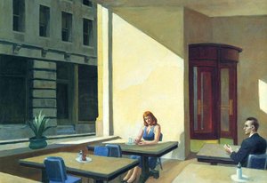 Sunlights In Cafeteria — Edward Hopper