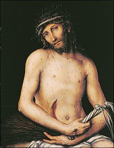 Chtist As The Man Of Sorrows — Lucas Cranach The Elder