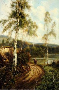The Path By Loch Katrine, The Trossachs — Theodore Hines