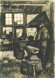 Blacksmith Shop — Vincent Willem Van Gogh