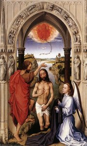St John Altarpiece (central Panel) — Rogier Van Der Weyden, Early Netherlandish Painting