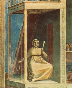 Scenes From The Life Of Joachim. Annunciation — Giotto Di Bondone