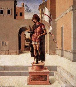 Pesaro Altarpiece (predella) — Giovanni Bellini