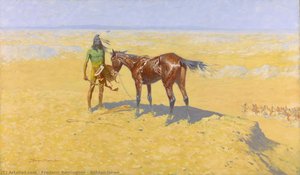 Ridden Down — Frederic Remington, American Regionalism
