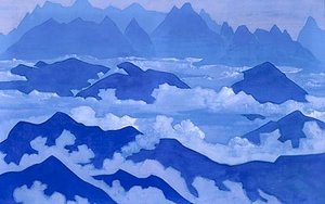 Steps Of The Himalayas — Nicholas Roerich, Symbolism