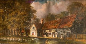'The White Lion' as it was in the 1880s