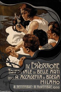 Iv Esposizione Triennale Di Belle Arti Milano — Adolf Hohenstein