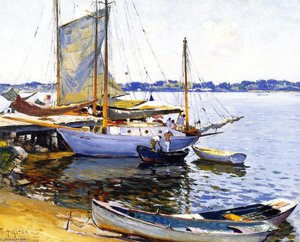 Idling Boats — Mathias Joseph Alten
