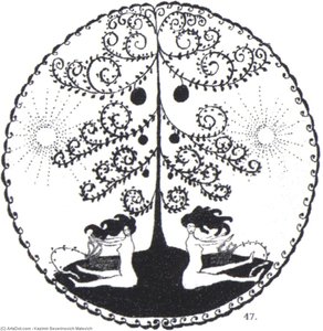 Two Dryads — Kazimir Malevich