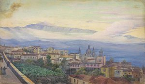 Teneriffe, Canary Islands — Marianne North, Impressionism