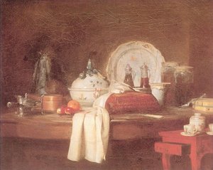 The Butler S Table — Jean-baptiste-siméon Chardin