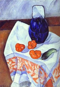 Jug And Tomatoes — Nathan Altman