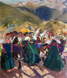 Aragon, La Jota — Joaquín Sorolla Y Bastida, Late Impressionism