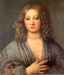 Portrait Of A Courtesan — Girolamo Forabosco