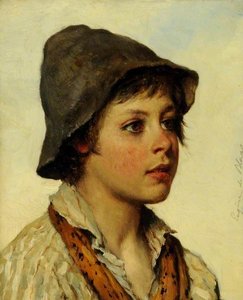 Portrait Of A Boy — Eugen Von Blaas