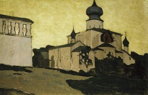 Church Of Assumption In Pskov — Nicholas Roerich, Symbolism