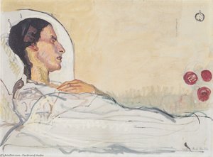 The Sick Valentine Godé-darel — Ferdinand Hodler