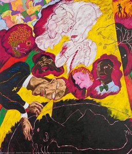 Last Rights The Spirits Of The Dead Are Watching — Robert H. Colescott