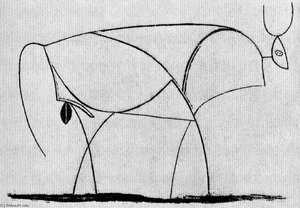 El Toro 4 — Pablo Picasso