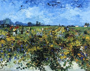 The Green Vinyard — Vincent Willem Van Gogh