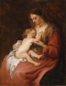 Virgin And Child — Sir Anthony Van Dyck
