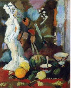 Still Life With Statuette — Henri Matisse