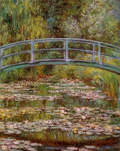 The Water-lily Pond (also Known As Japanese Bridge) — Claude Monet