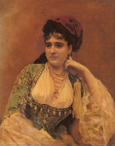 Portrait Of A Lady — Raimundo De Madrazo Y Garreta, Realism