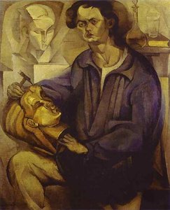 Portrait Of Oscar Miestchaninoff — Diego Rivera