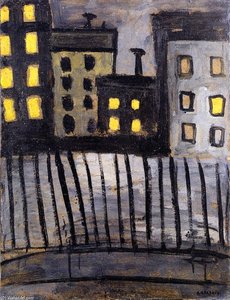 Lighted Windows — Auguste Chabaud