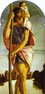 St. Christopher — Giovanni Bellini