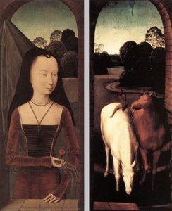 Diptych With The Allegory Of True Love — Memling, Hans