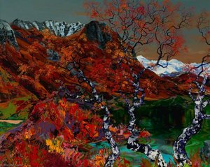 The Great Glen through Four Seasons (panel 2 of 4)